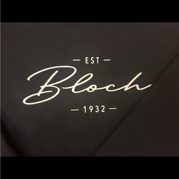 Black BLOCH Cropped Sweatshirt in size XS in Excellent Condition - Picture 3 of 6